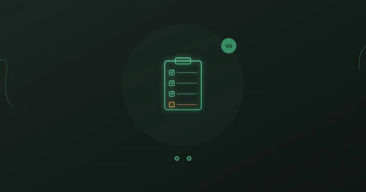KnowBe4 alternatives comparison - checklist representing platform evaluation