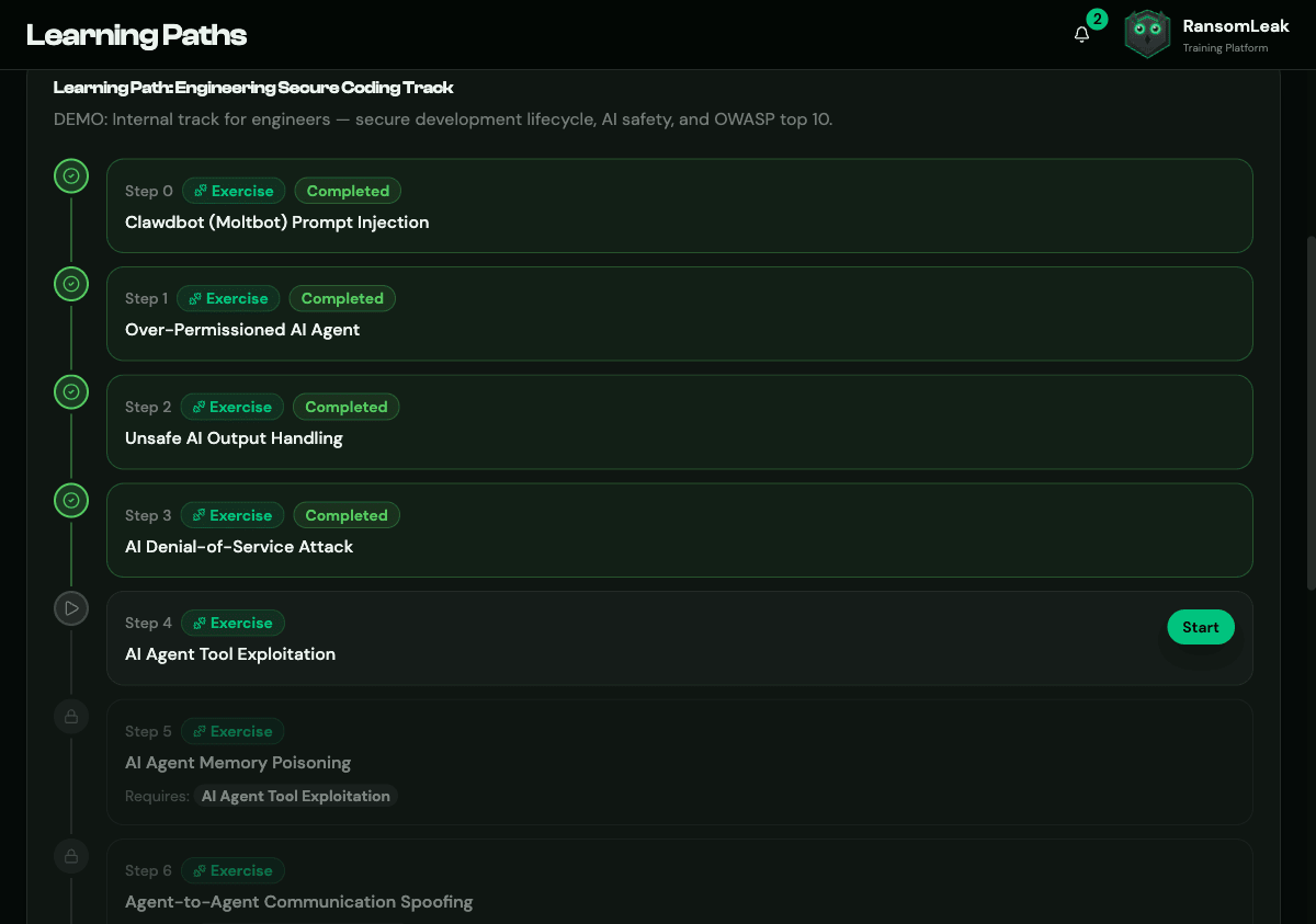 Custom Learning Paths
